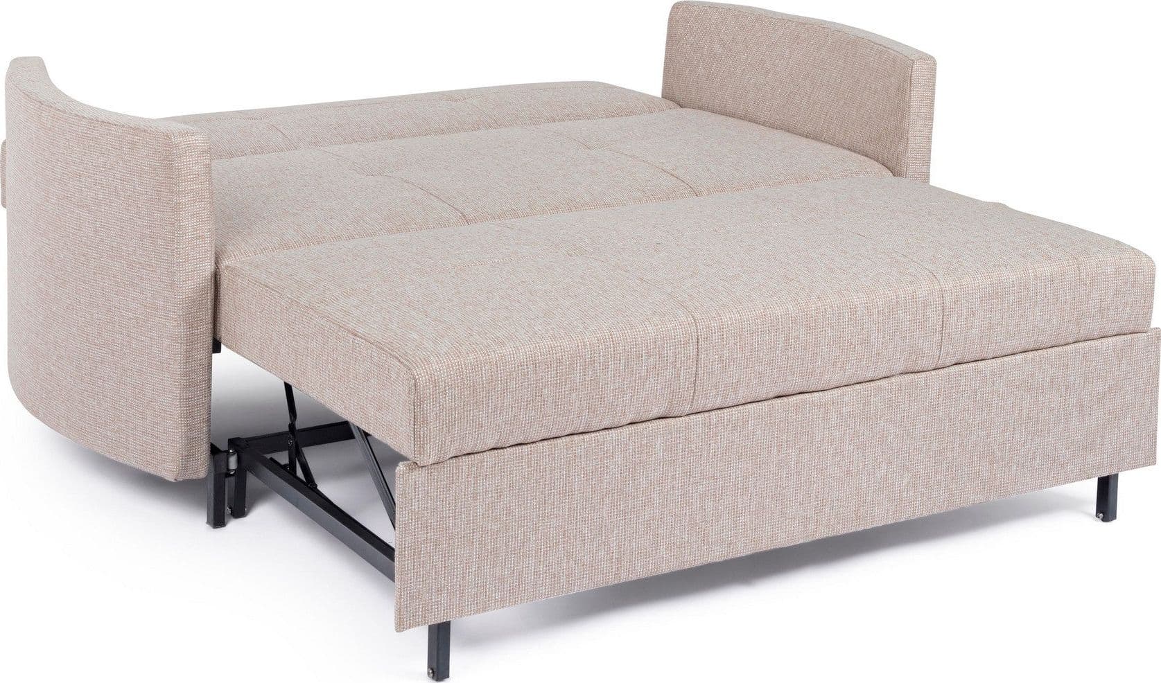 Divano letto "Clayton" per interno con cuscino Struttura in compensato e acciaio, 166 x 88 x 84 cm Casa e cucina/Arredamento/Soggiorno/Divani Decor Space - Altamura, Commerciovirtuoso.it