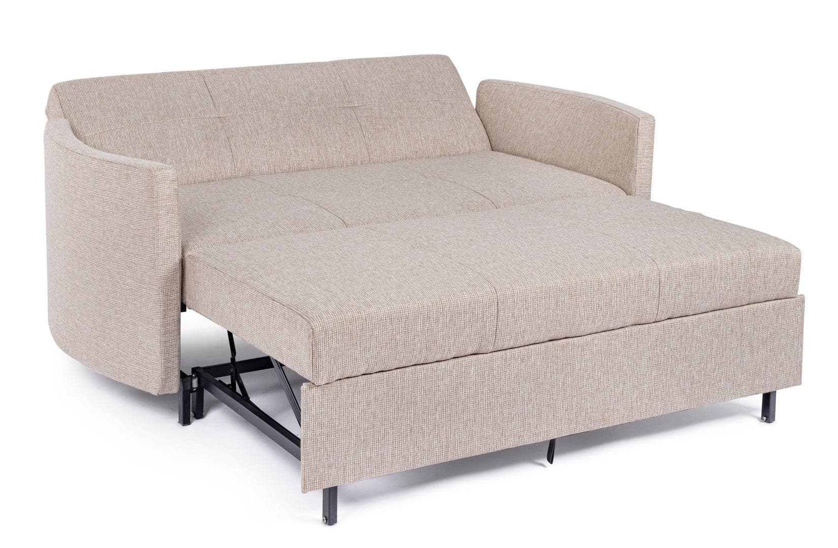 Divano letto "Clayton" per interno con cuscino Struttura in compensato e acciaio, 166 x 88 x 84 cm Casa e cucina/Arredamento/Soggiorno/Divani Decor Space - Altamura, Commerciovirtuoso.it