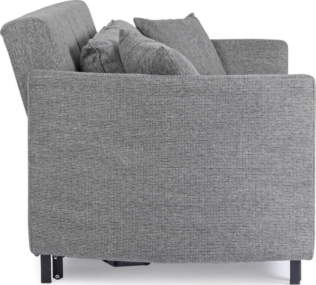 Divano letto "Clayton" per interno con cuscino Struttura in compensato e acciaio, 166 x 88 x 84 cm Casa e cucina/Arredamento/Soggiorno/Divani Decor Space - Altamura, Commerciovirtuoso.it