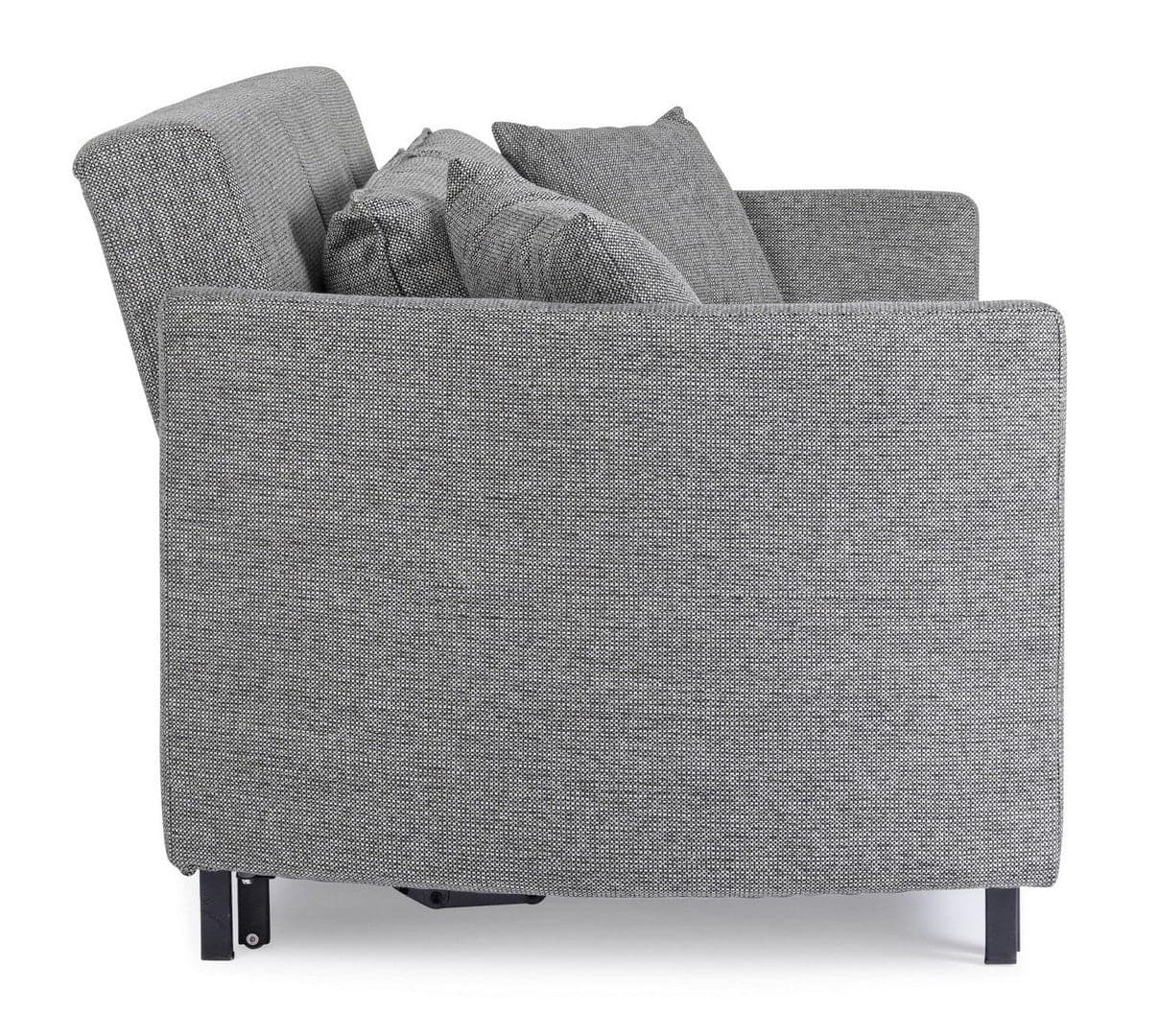 Divano letto "Clayton" per interno con cuscino Struttura in compensato e acciaio, 166 x 88 x 84 cm Casa e cucina/Arredamento/Soggiorno/Divani Decor Space - Altamura, Commerciovirtuoso.it