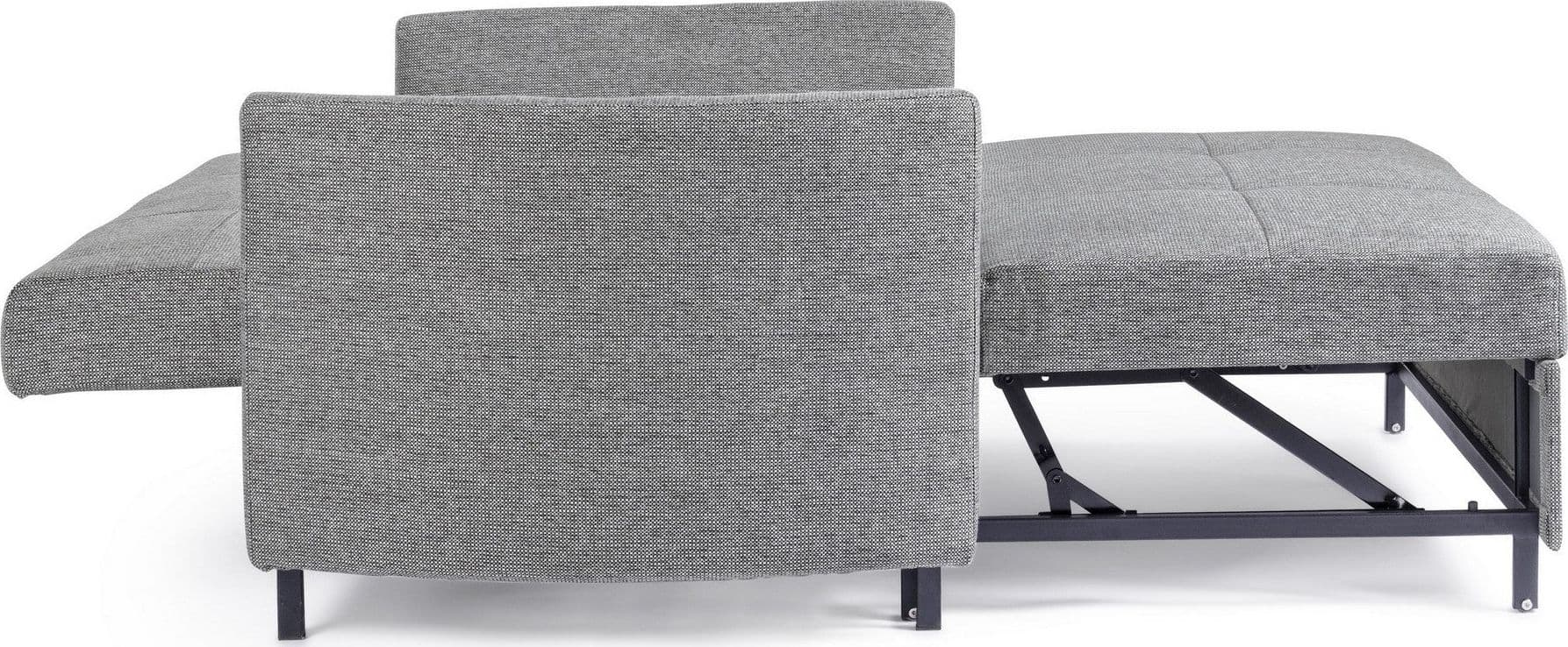 Divano letto "Clayton" per interno con cuscino Struttura in compensato e acciaio, 166 x 88 x 84 cm Casa e cucina/Arredamento/Soggiorno/Divani Decor Space - Altamura, Commerciovirtuoso.it