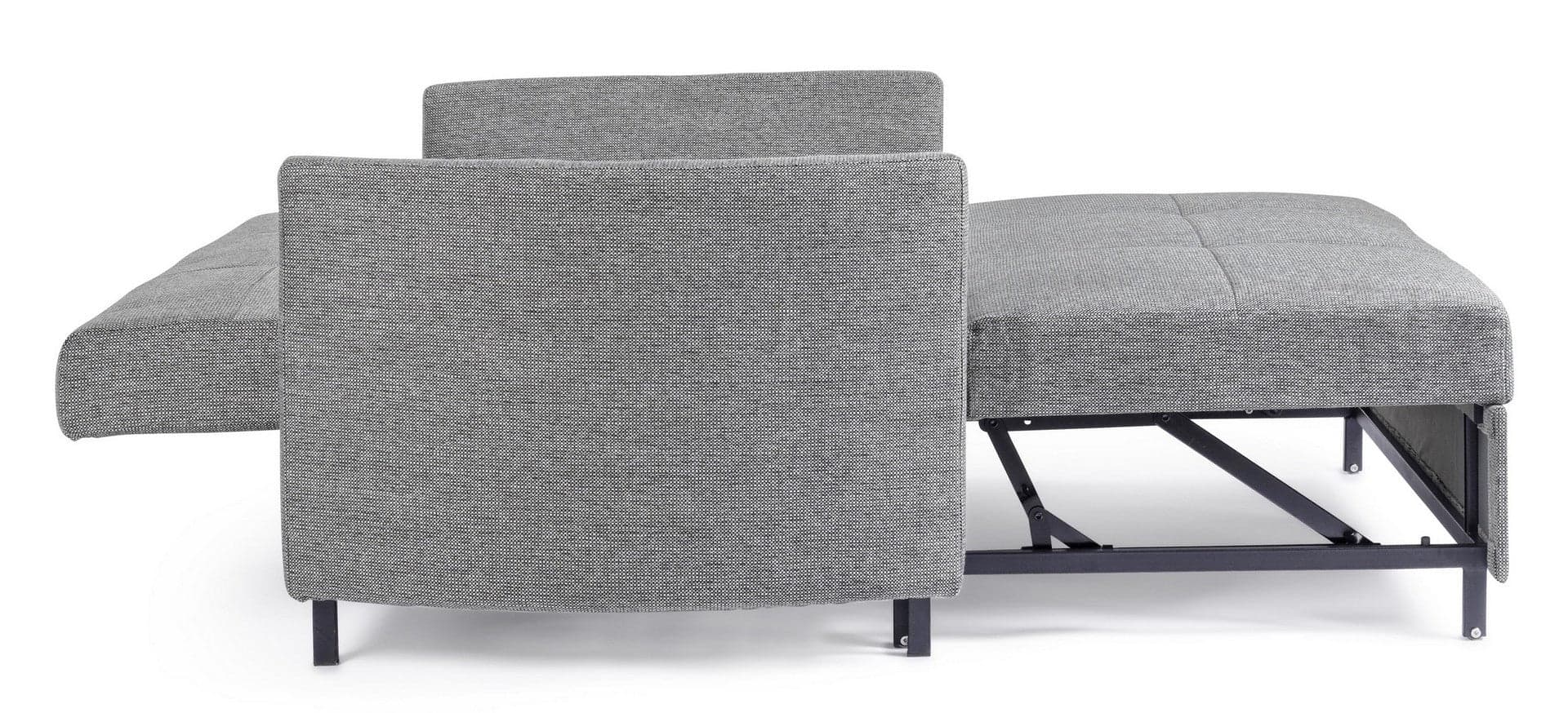 Divano letto "Clayton" per interno con cuscino Struttura in compensato e acciaio, 166 x 88 x 84 cm Casa e cucina/Arredamento/Soggiorno/Divani Decor Space - Altamura, Commerciovirtuoso.it