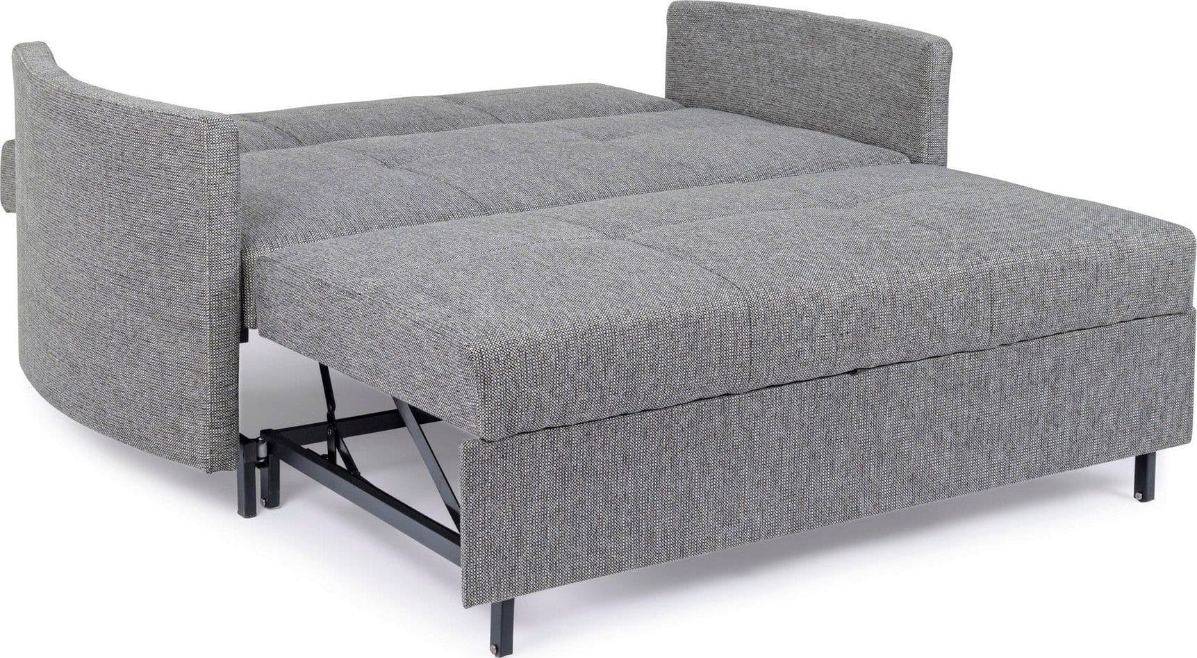 Divano letto "Clayton" per interno con cuscino Struttura in compensato e acciaio, 166 x 88 x 84 cm Casa e cucina/Arredamento/Soggiorno/Divani Decor Space - Altamura, Commerciovirtuoso.it