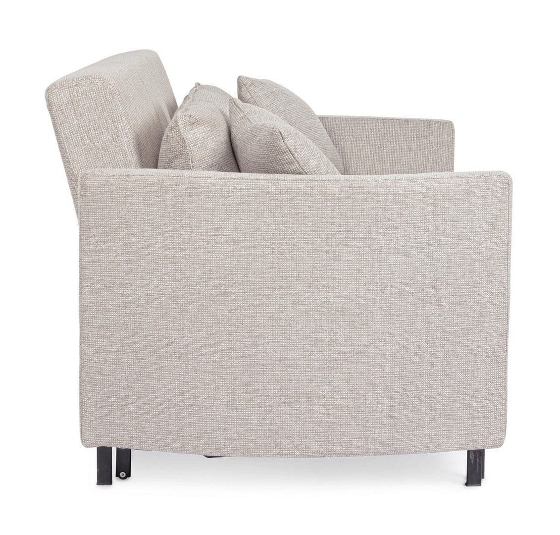 Divano letto "Clayton" per interno con cuscino Struttura in compensato e acciaio, 166 x 88 x 84 cm Casa e cucina/Arredamento/Soggiorno/Divani Decor Space - Altamura, Commerciovirtuoso.it