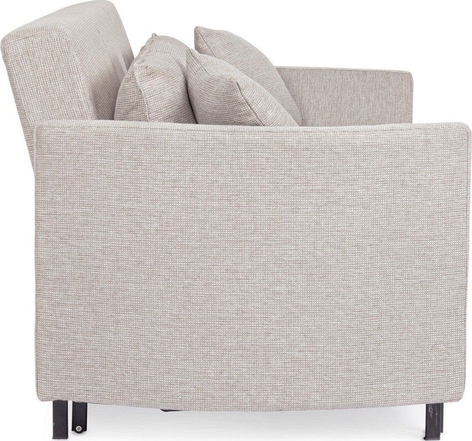 Divano letto "Clayton" per interno con cuscino Struttura in compensato e acciaio, 166 x 88 x 84 cm Casa e cucina/Arredamento/Soggiorno/Divani Decor Space - Altamura, Commerciovirtuoso.it