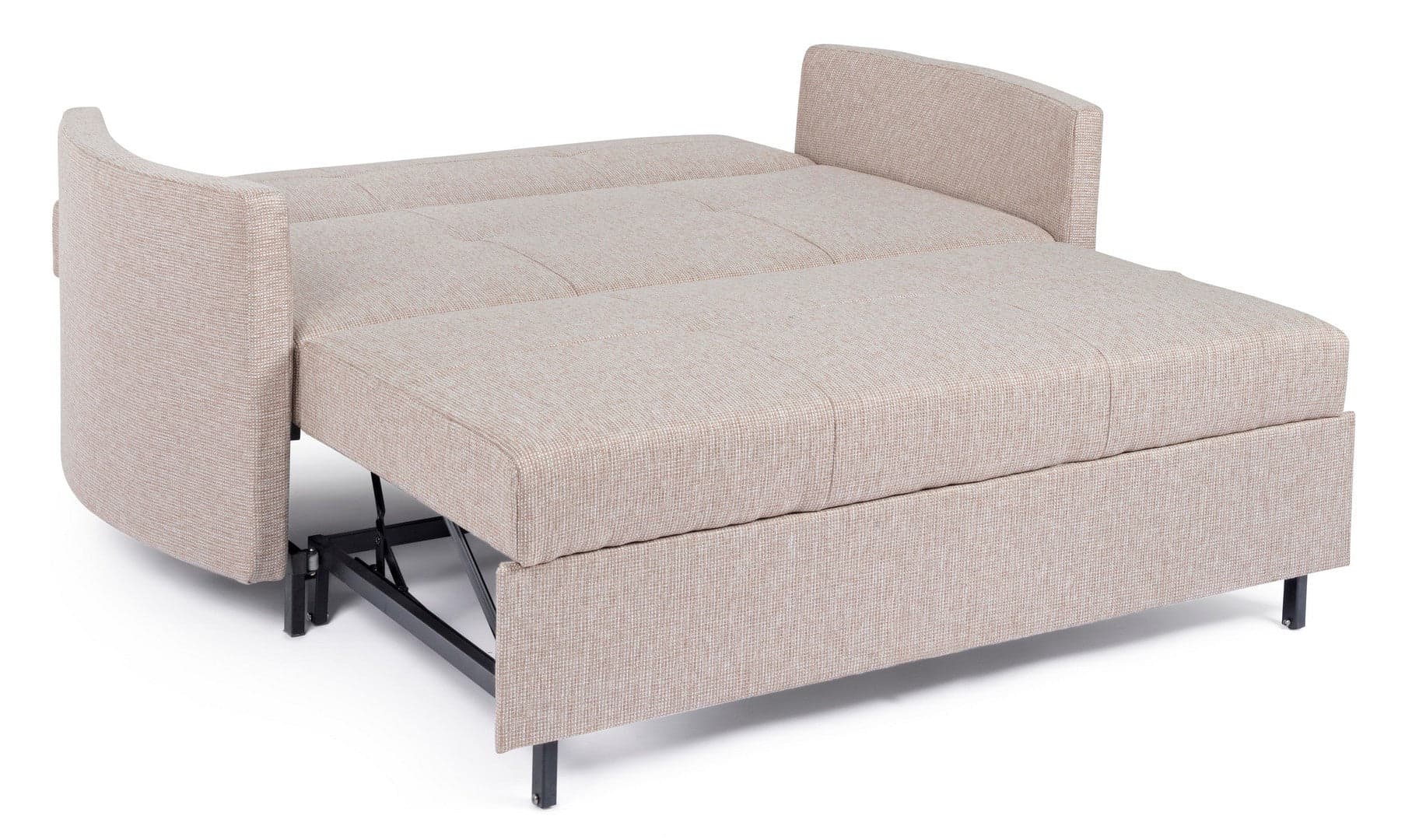Divano letto "Clayton" per interno con cuscino Struttura in compensato e acciaio, 166 x 88 x 84 cm Casa e cucina/Arredamento/Soggiorno/Divani Decor Space - Altamura, Commerciovirtuoso.it