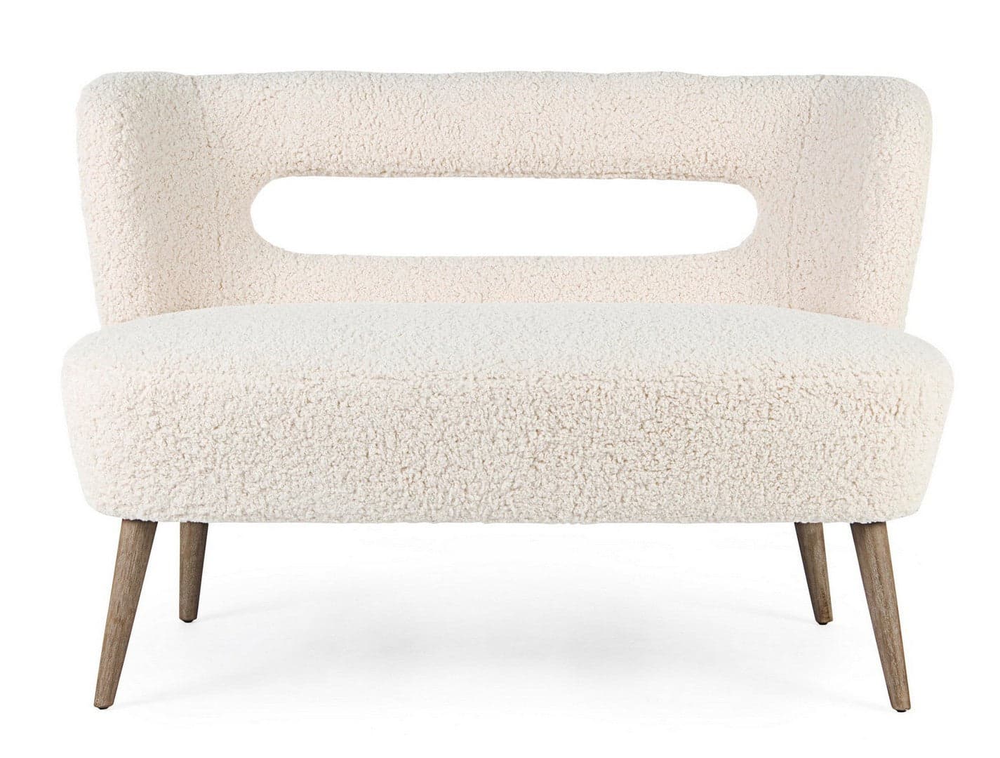Divano 2 Posti "Cortina" per interno, Struttura In Legno Di Pino 115 x 68 x 78 h cm in Divani Decor Space - Altamura, commercioVirtuoso.it