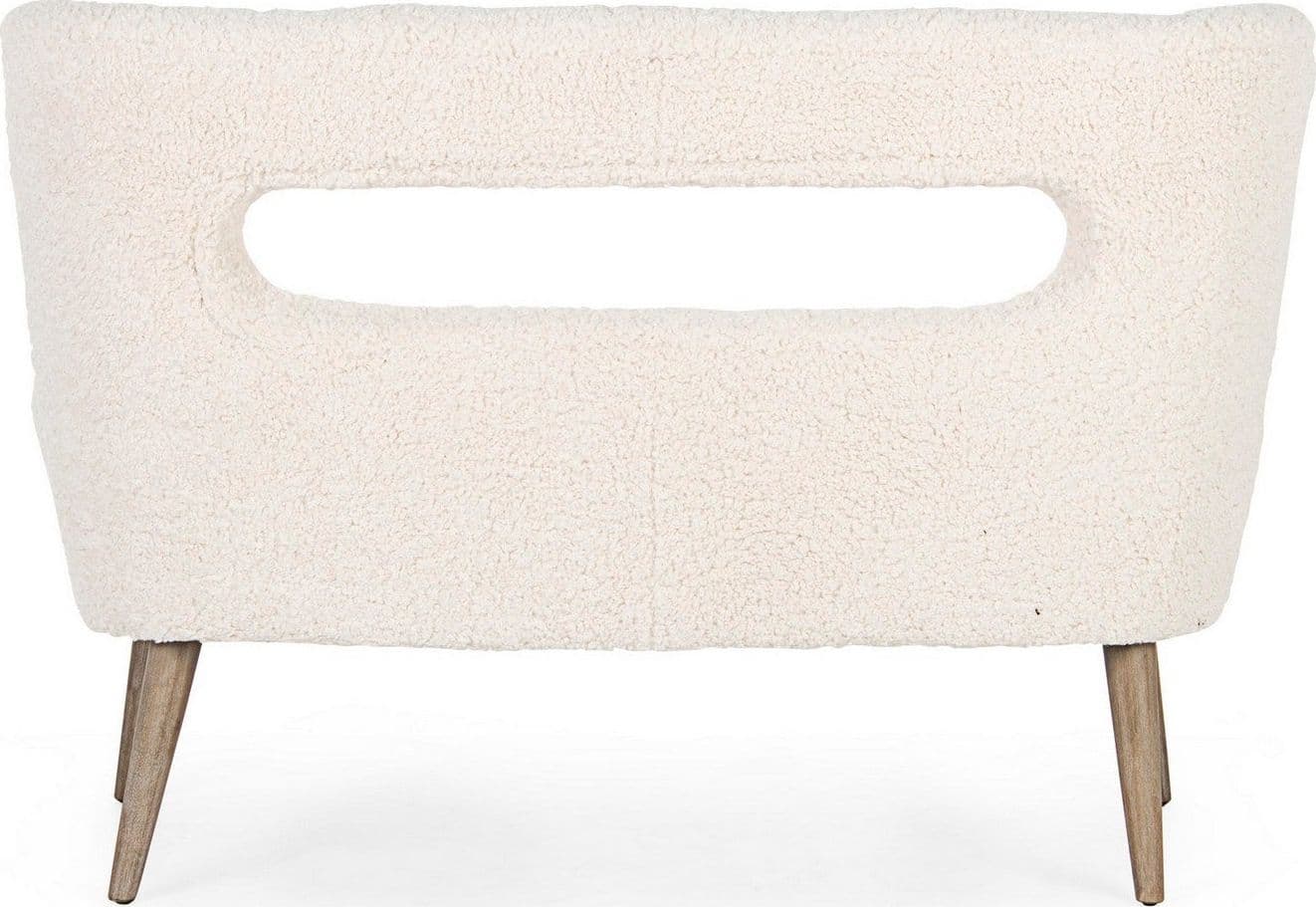Divano 2 Posti "Cortina" per interno, Struttura In Legno Di Pino 115 x 68 x 78 h cm in Divani Decor Space - Altamura, commercioVirtuoso.it