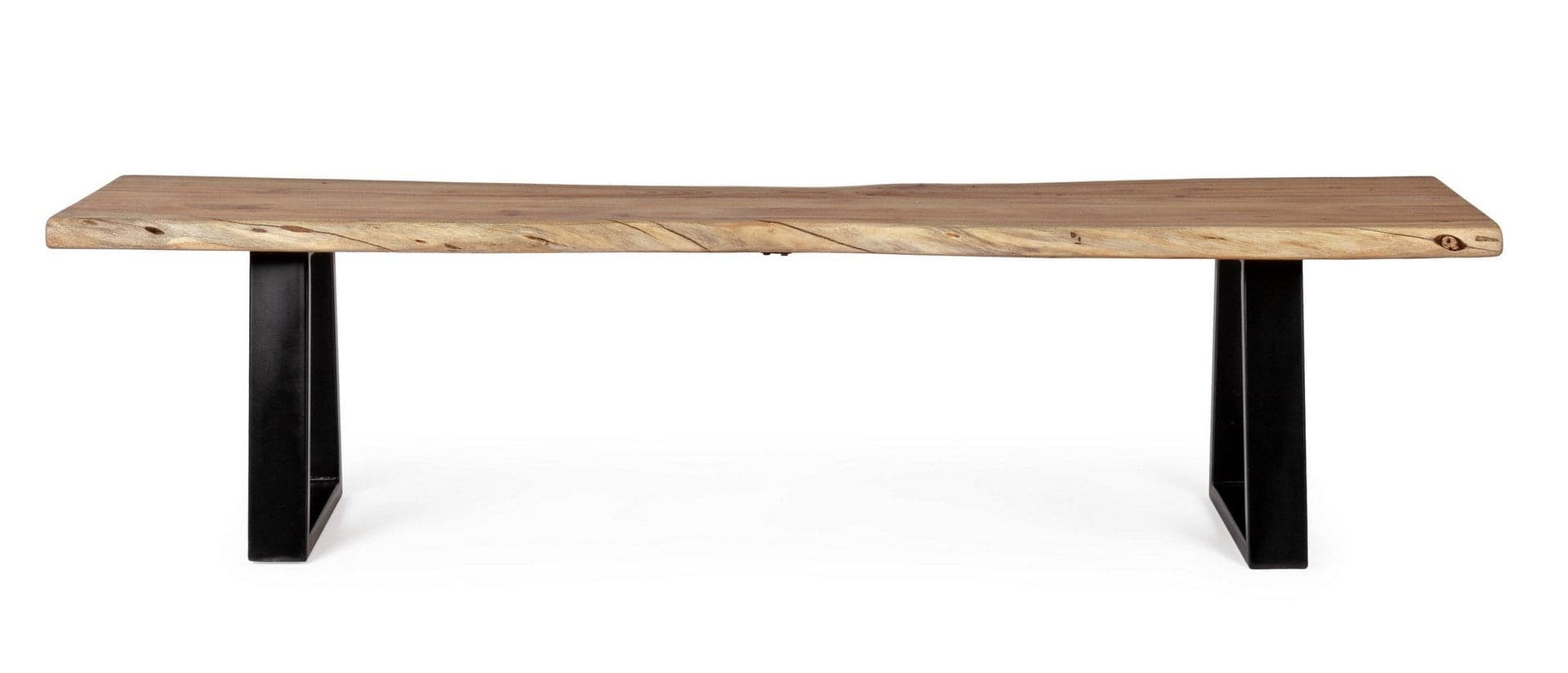 Panca "Artur" per interno, con Struttura In Legno Di Acacia, da 178x45x45h cm in Panche contenitore Decor Space - Altamura, commercioVirtuoso.it