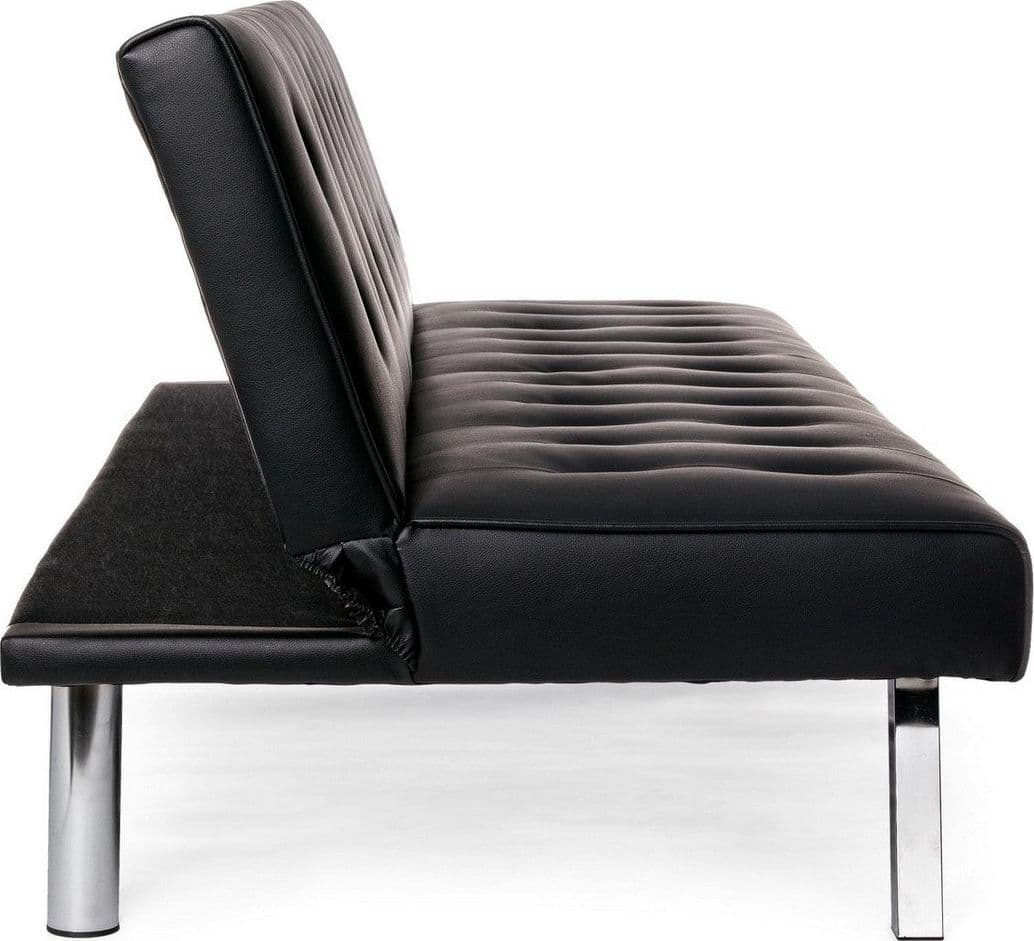 Divano letto "Forbes"  per interno con struttura in legno di eucalipto, 180 x 82 x 73 cm Casa e cucina/Arredamento/Soggiorno/Divani Decor Space - Altamura, Commerciovirtuoso.it