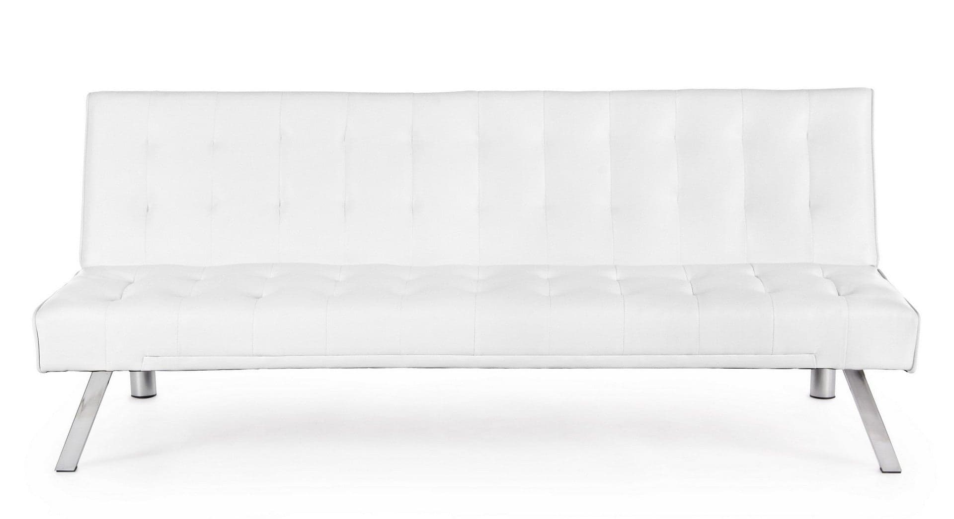 Divano letto "Forbes"  per interno con struttura in legno di eucalipto, 180 x 82 x 73 cm Casa e cucina/Arredamento/Soggiorno/Divani Decor Space - Altamura, Commerciovirtuoso.it