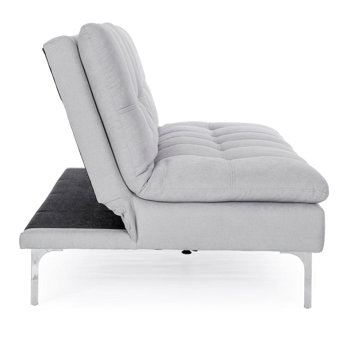 Divano letto "Leon" da 3 posti, con struttura in legno di eucalipto, 190 x 94 x 85 cm in Divani Decor Space - Altamura, commercioVirtuoso.it
