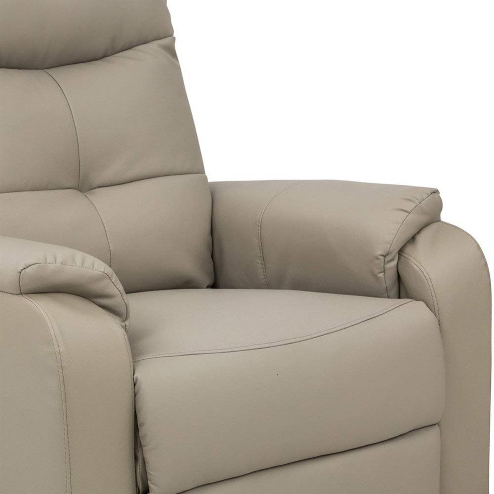 Poltrona imbottita per anziani "Etos" con recline apertura manuale Casa e cucina/Arredamento/Soggiorno/Poltrone e sedie/Poltrone Decor Space - Altamura, Commerciovirtuoso.it