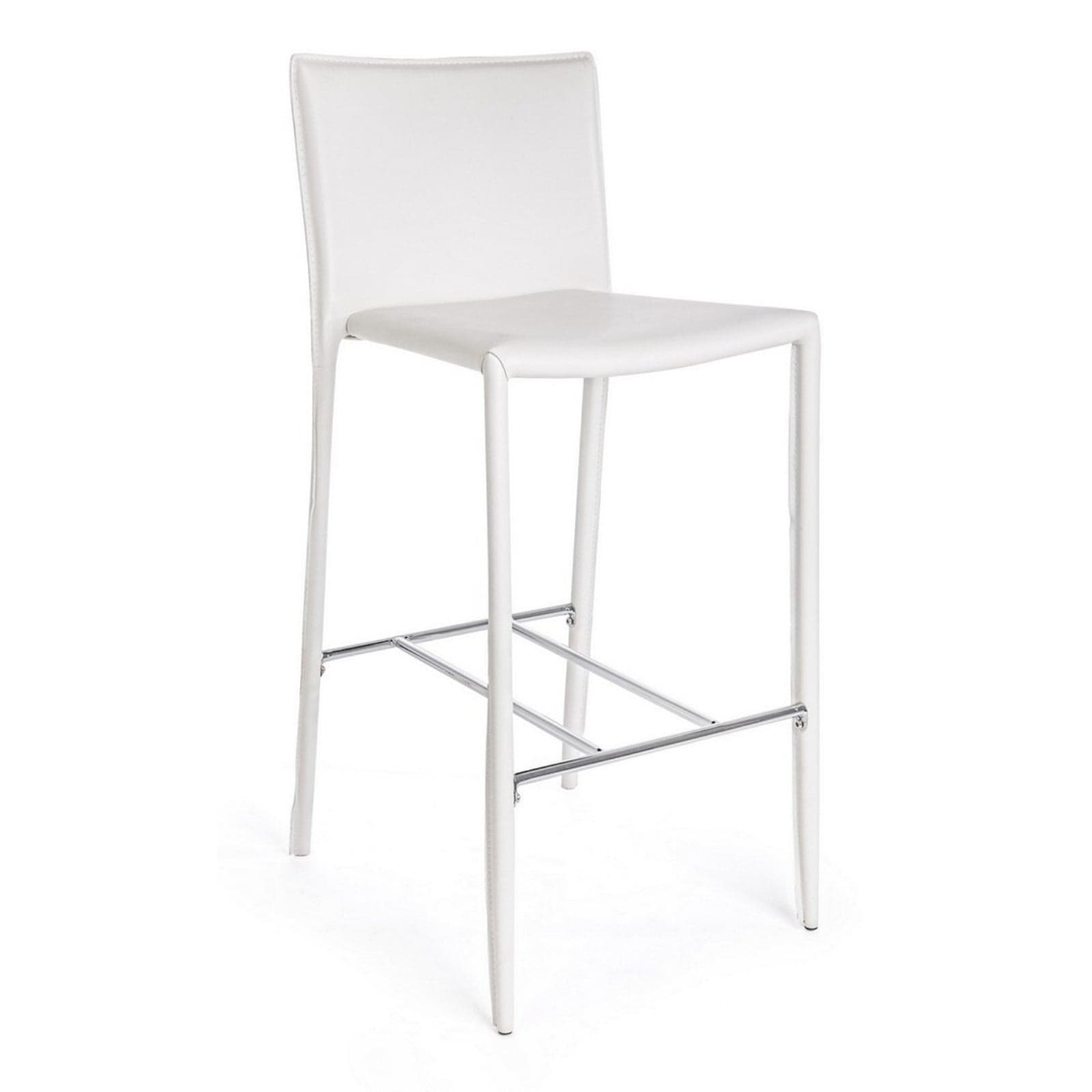 Sgabello da bar Catherine  per interno, Struttura In Acciaio, 52 x 46 x 105 cm in Sgabelli Decor Space - Altamura, commercioVirtuoso.it