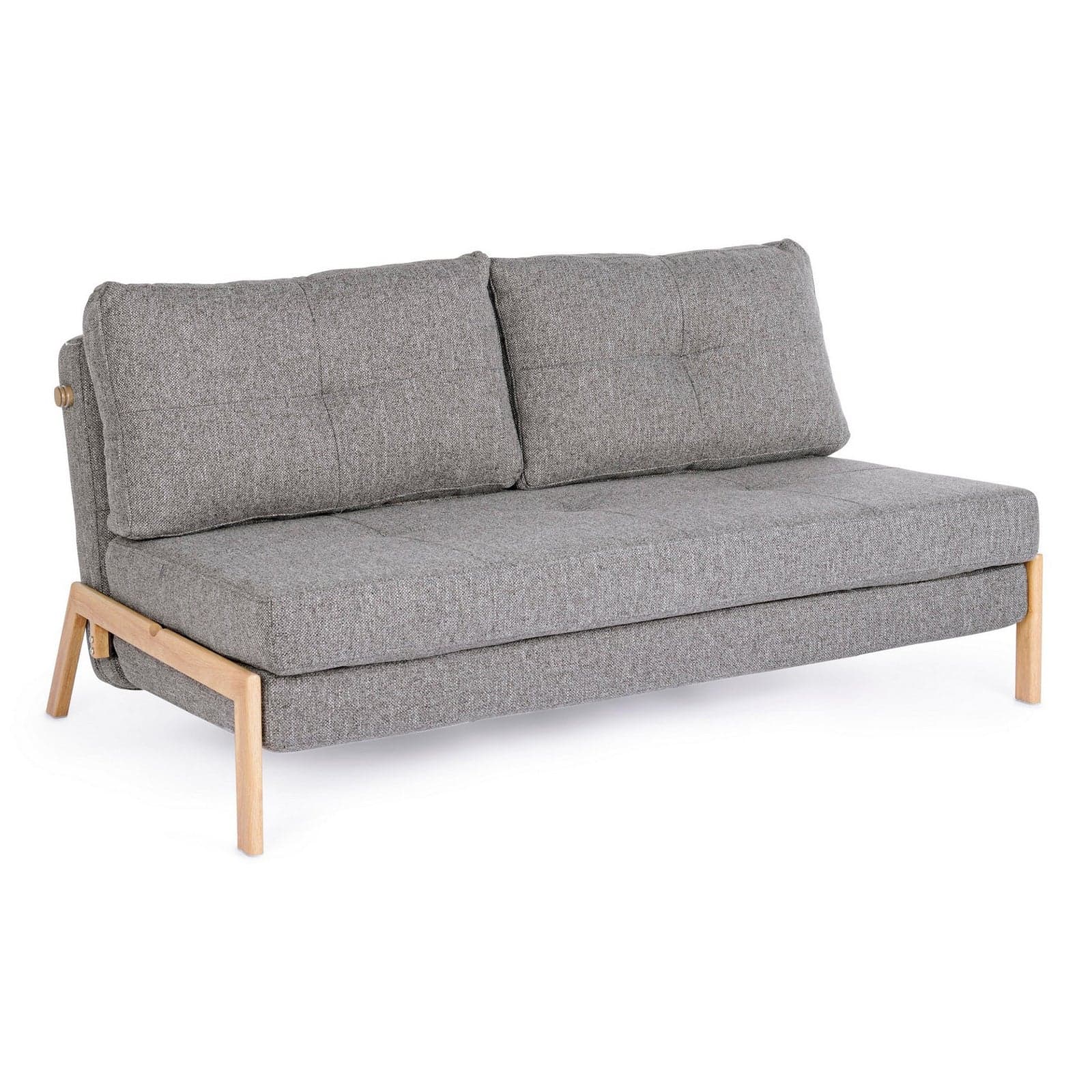 Divano letto "Hayden" con struttura in acciaio e imbottitura comoda, 95 x 96 x 79 h cm - 23