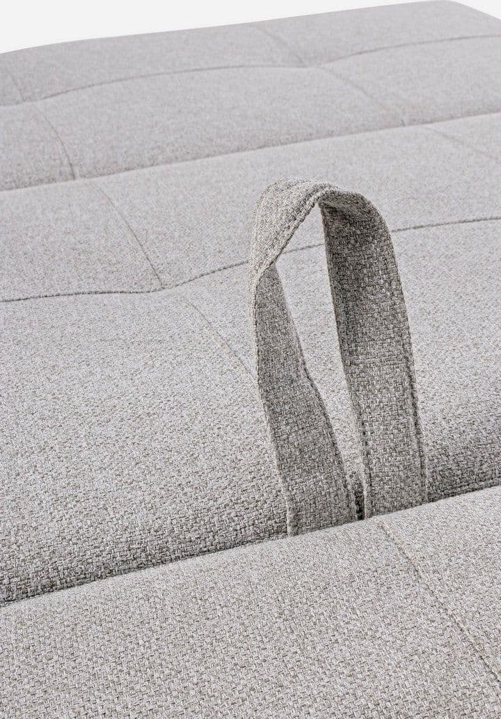 Divano letto "Hayden" con struttura in acciaio e imbottitura comoda, 95 x 96 x 79 h cm in Divani Decor Space - Altamura, commercioVirtuoso.it