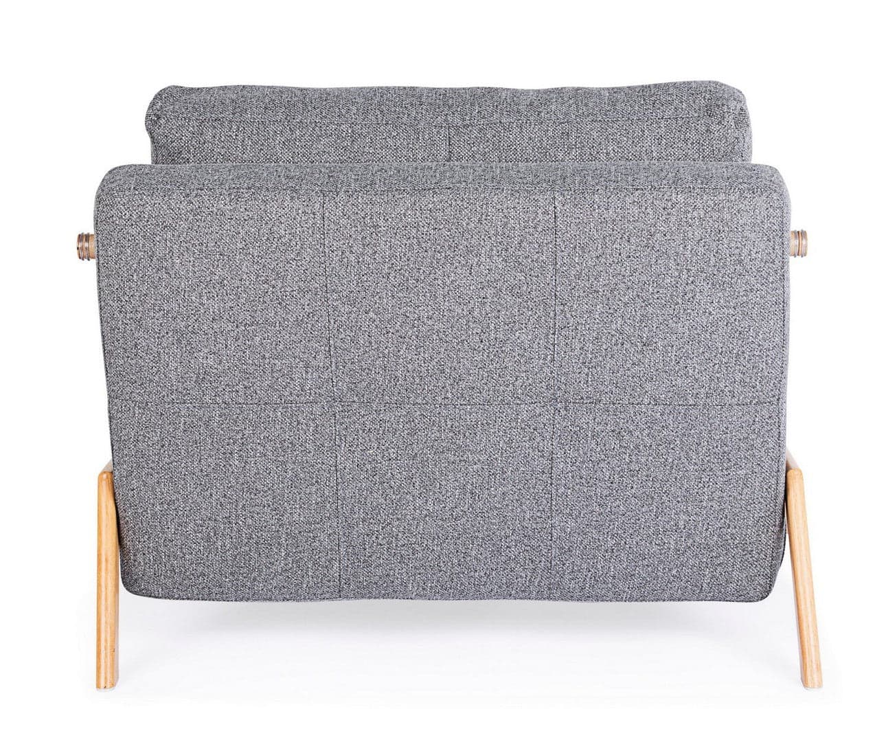 Divano letto "Hayden" con struttura in acciaio e imbottitura comoda, 95 x 96 x 79 h cm in Divani Decor Space - Altamura, commercioVirtuoso.it
