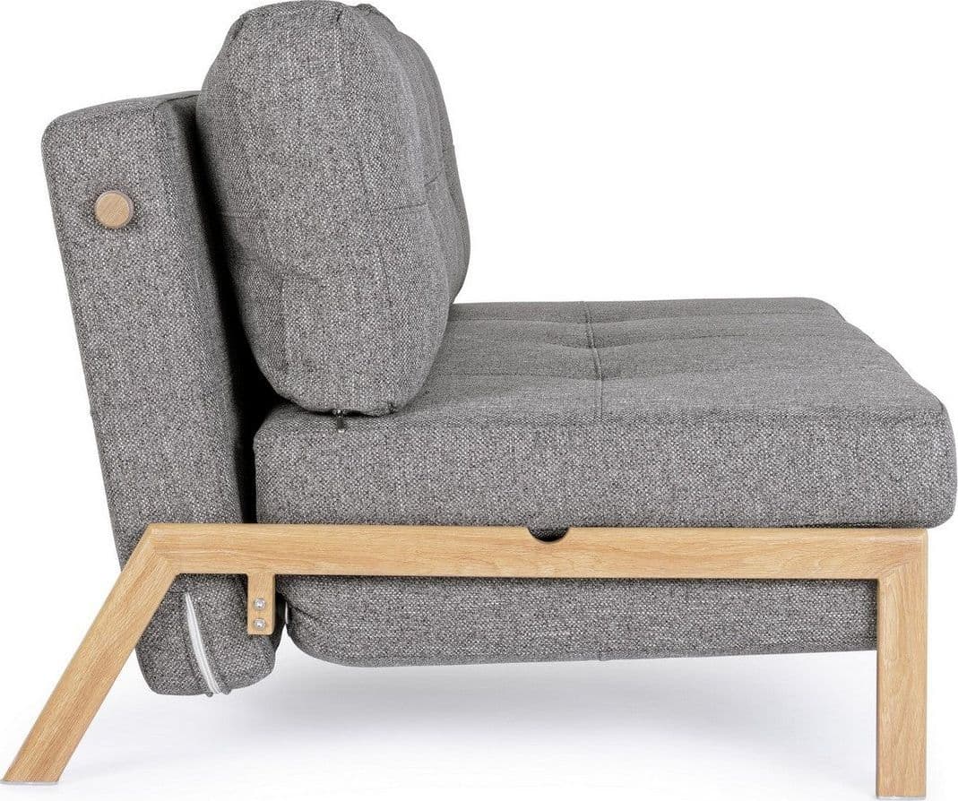 Divano letto "Hayden" con struttura in acciaio e imbottitura comoda, 95 x 96 x 79 h cm - 31