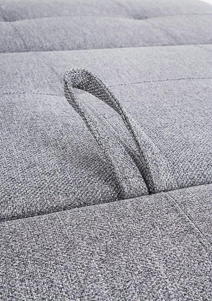Divano letto "Hayden" con struttura in acciaio e imbottitura comoda, 95 x 96 x 79 h cm - 36