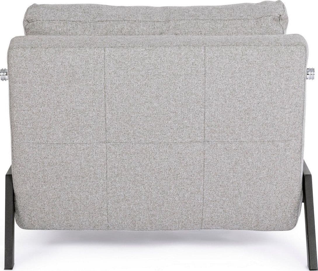 Divano letto "Hayden" con struttura in acciaio e imbottitura comoda, 95 x 96 x 79 h cm in Divani Decor Space - Altamura, commercioVirtuoso.it