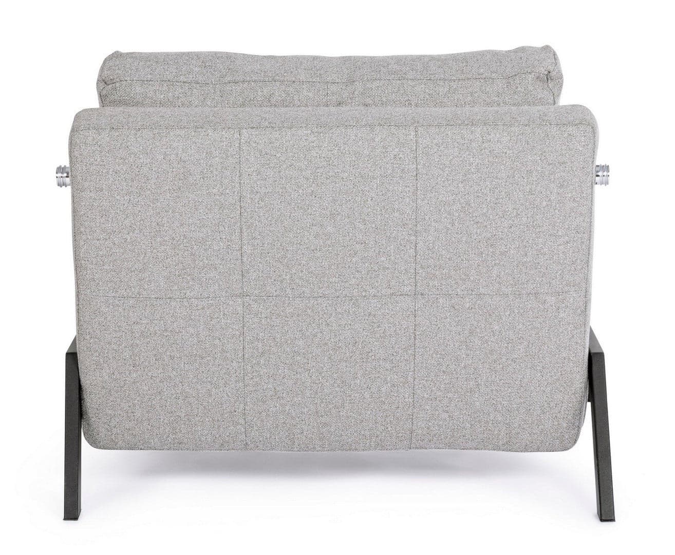 Divano letto "Hayden" con struttura in acciaio e imbottitura comoda, 95 x 96 x 79 h cm in Divani Decor Space - Altamura, commercioVirtuoso.it