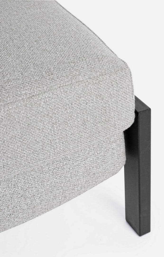Divano letto "Hayden" con struttura in acciaio e imbottitura comoda, 95 x 96 x 79 h cm in Divani Decor Space - Altamura, commercioVirtuoso.it
