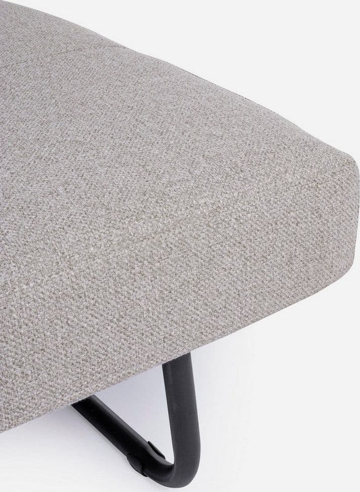 Divano letto "Hayden" con struttura in acciaio e imbottitura comoda, 95 x 96 x 79 h cm in Divani Decor Space - Altamura, commercioVirtuoso.it
