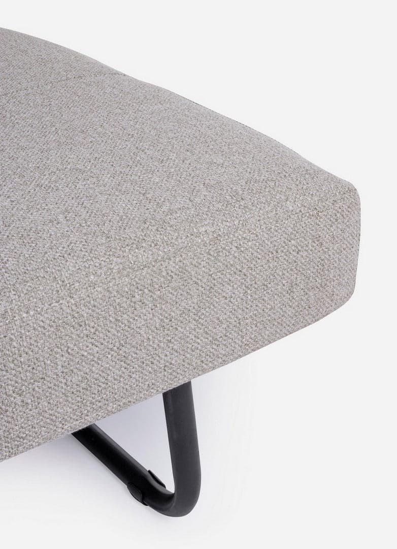 Divano letto "Hayden" con struttura in acciaio e imbottitura comoda, 95 x 96 x 79 h cm in Divani Decor Space - Altamura, commercioVirtuoso.it