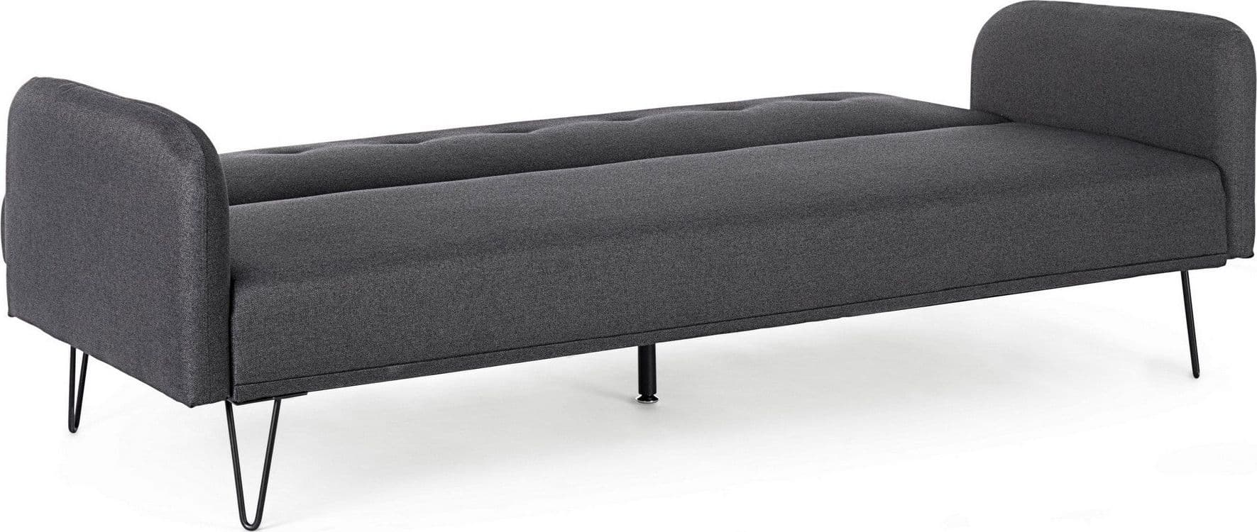 Divano letto "Bridjet" per interno con struttura in legno di eucalipto, 200 x 82 x 81 cm in Divani Decor Space - Altamura, commercioVirtuoso.it