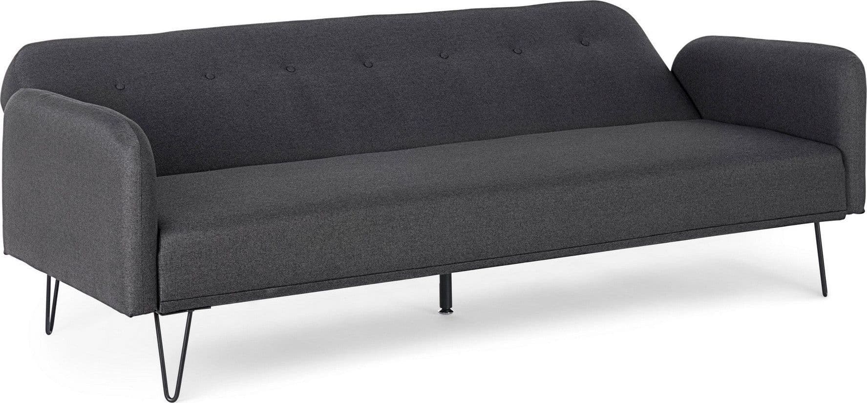 Divano letto "Bridjet" per interno con struttura in legno di eucalipto, 200 x 82 x 81 cm in Divani Decor Space - Altamura, commercioVirtuoso.it