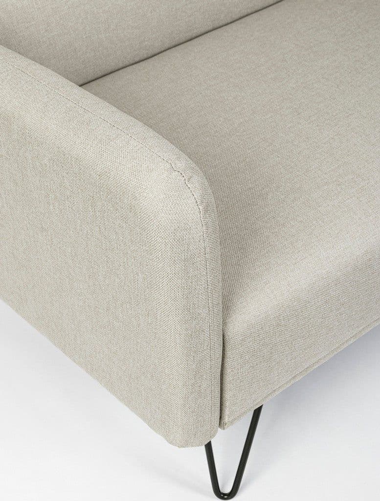 Divano letto "Bridjet" per interno con struttura in legno di eucalipto, 200 x 82 x 81 cm in Divani Decor Space - Altamura, commercioVirtuoso.it