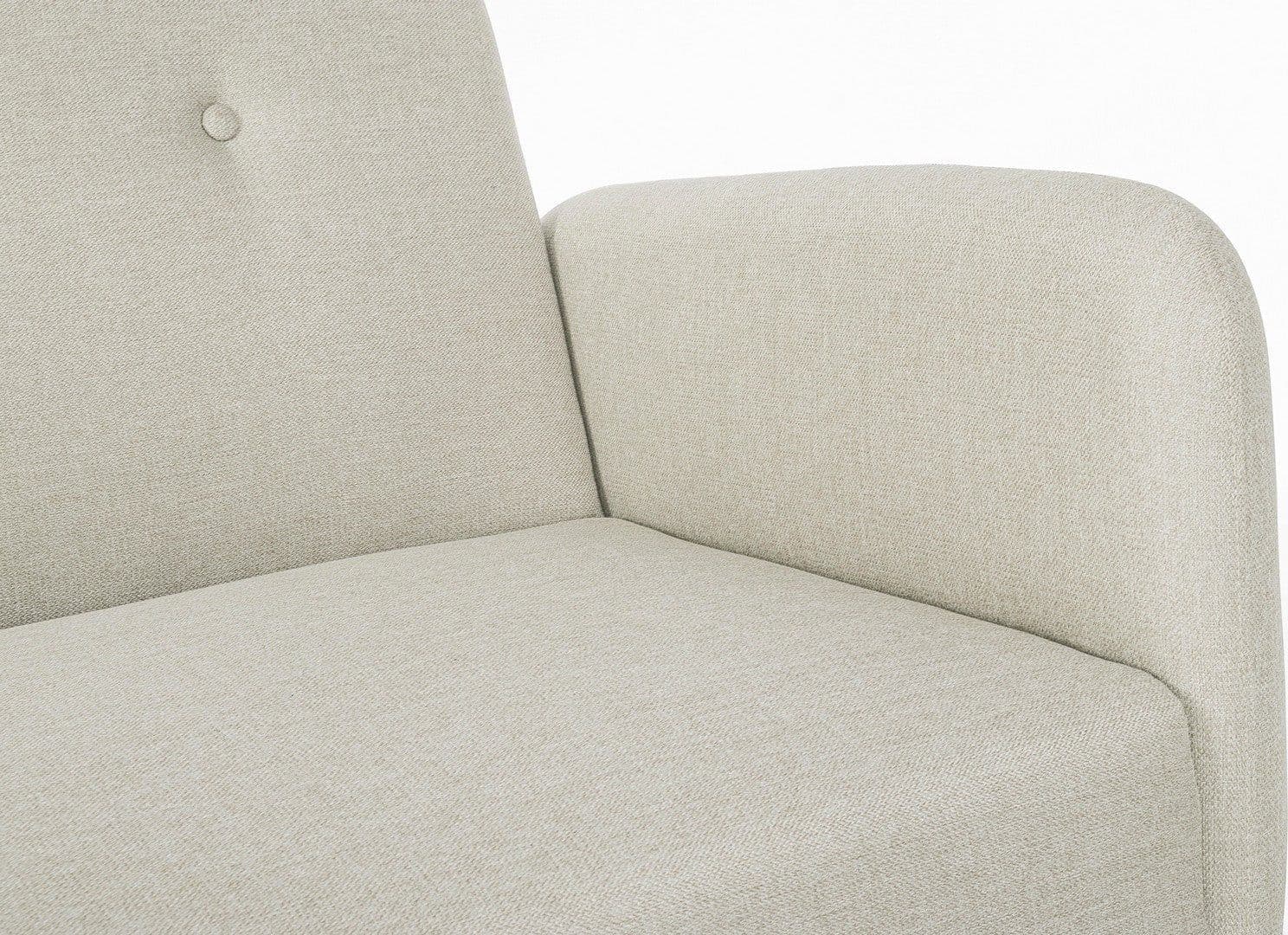 Divano letto "Bridjet" per interno con struttura in legno di eucalipto, 200 x 82 x 81 cm in Divani Decor Space - Altamura, commercioVirtuoso.it