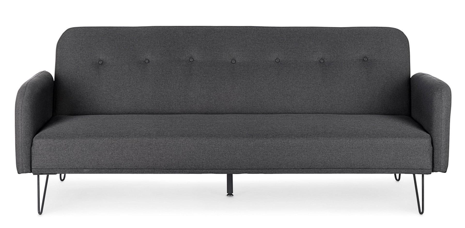 Divano letto "Bridjet" per interno con struttura in legno di eucalipto, 200 x 82 x 81 cm in Divani Decor Space - Altamura, commercioVirtuoso.it