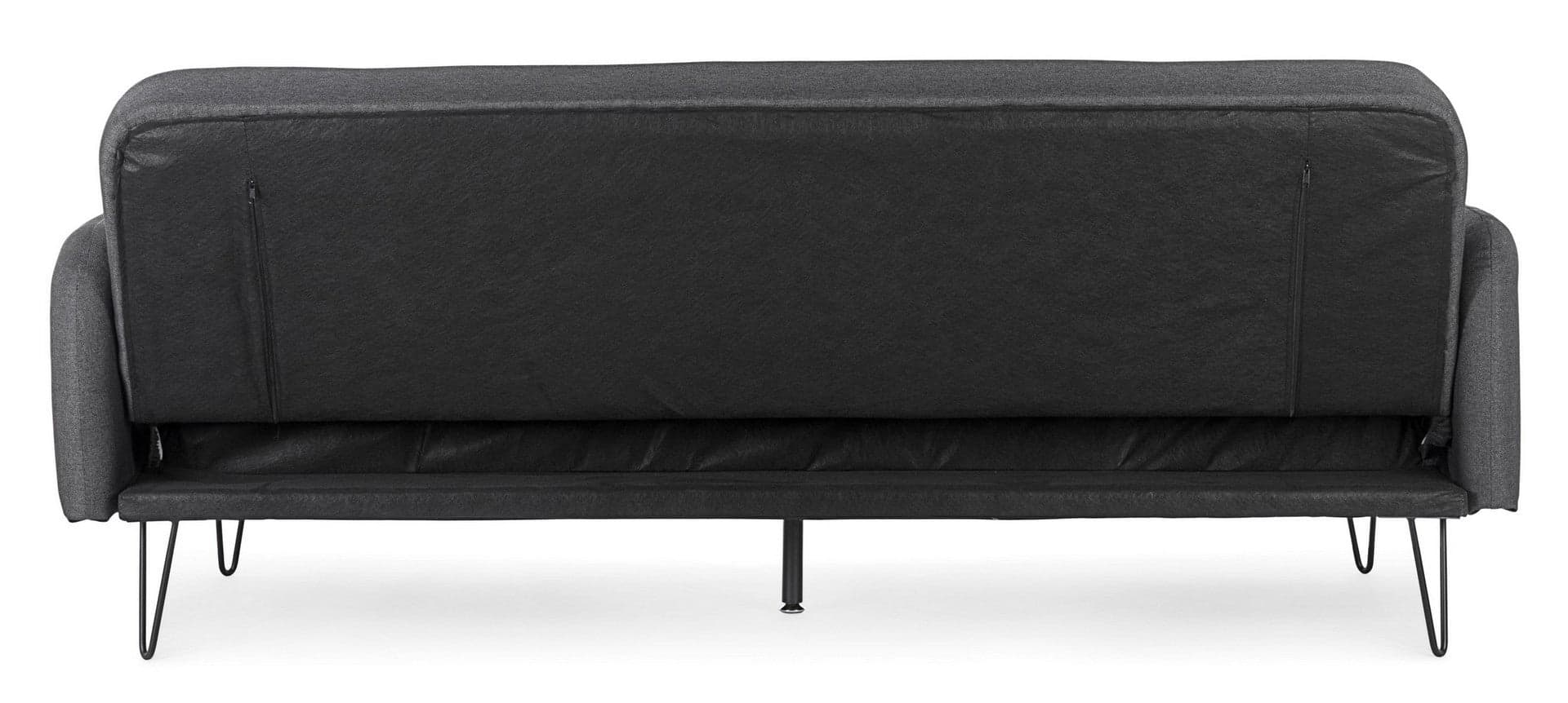 Divano letto "Bridjet" per interno con struttura in legno di eucalipto, 200 x 82 x 81 cm in Divani Decor Space - Altamura, commercioVirtuoso.it
