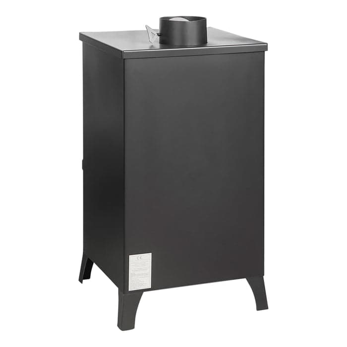 Stufa a legna "Olga" 15 kw in acciaio verniciato h 91 cm in Impianti di riscaldamento a combustibile solido Decor Space - Altamura, commercioVirtuoso.it