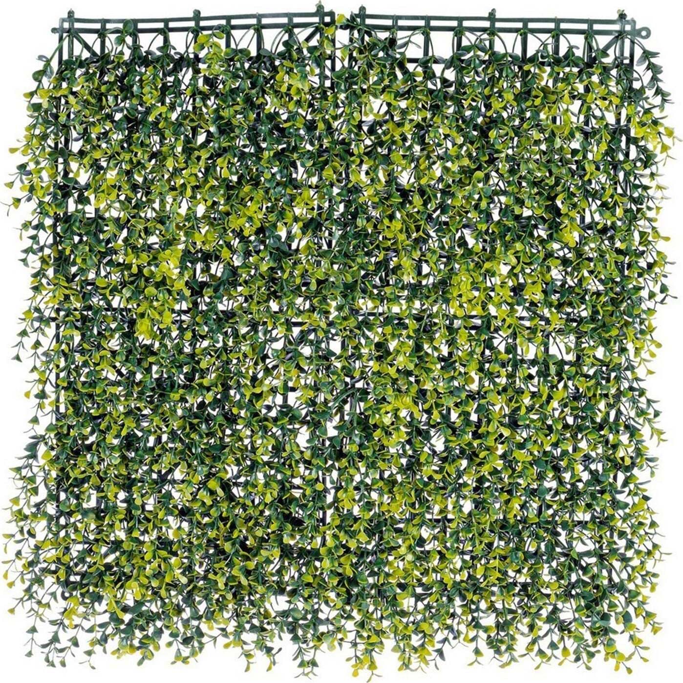 Parete sintetica decorativa, resistente ai raggi UV e alle intemperie, in polietilene Giardino e giardinaggio/Decorazioni per il giardino/Erba artificiale Decor Space - Altamura, Commerciovirtuoso.it