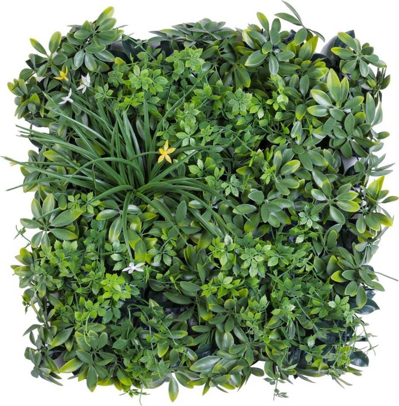 Parete sintetica decorativa, resistente ai raggi UV e alle intemperie, in polietilene Giardino e giardinaggio/Decorazioni per il giardino/Erba artificiale Decor Space - Altamura, Commerciovirtuoso.it