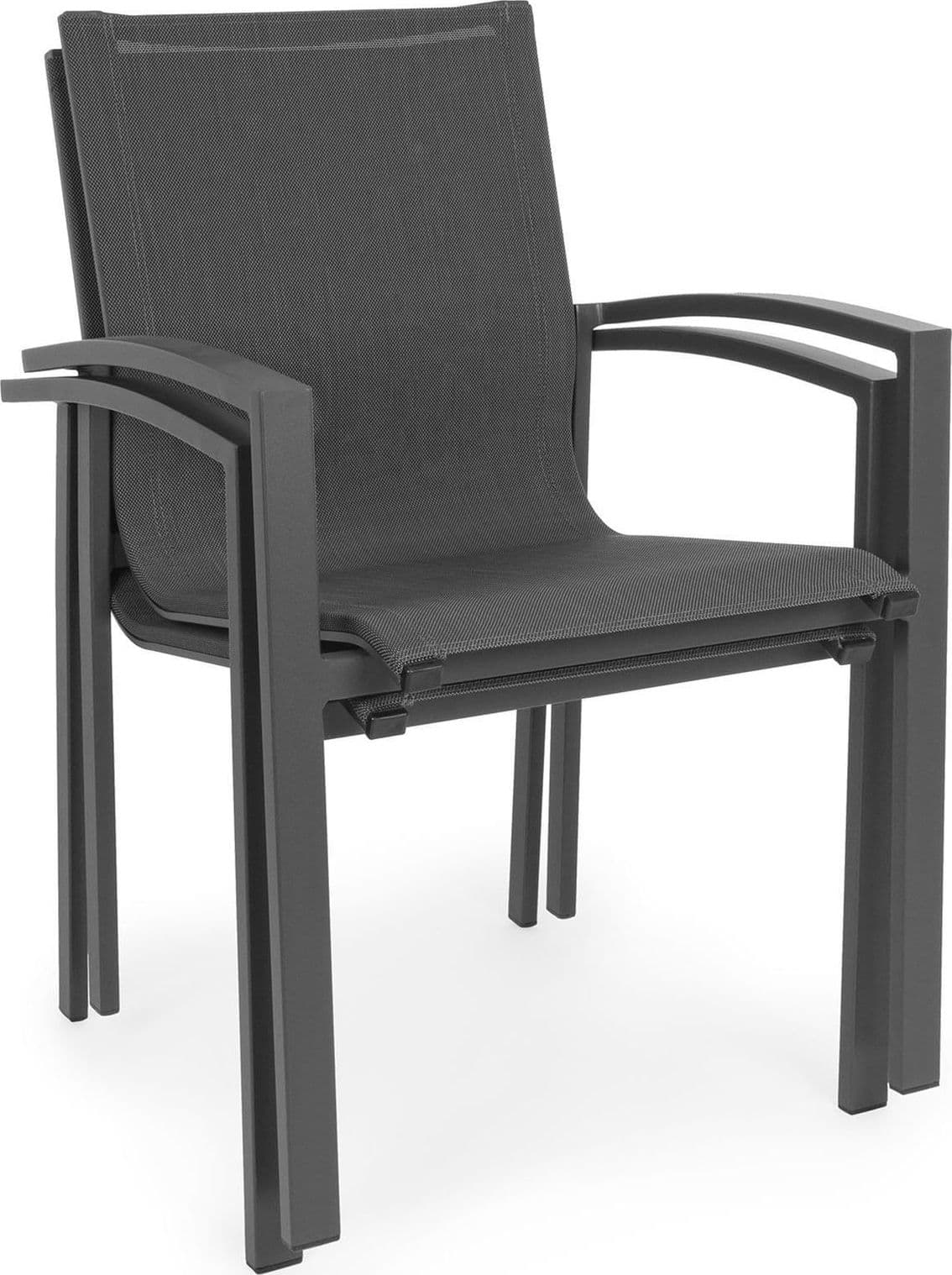 Poltrona "Atlantic" struttura in alluminio verniciato e texilene per giardino e veranda Giardino e giardinaggio/Arredamento da giardino e accessori/Sedie/Sedie per tavolo da giardino Decor Space - Altamura, Commerciovirtuoso.it
