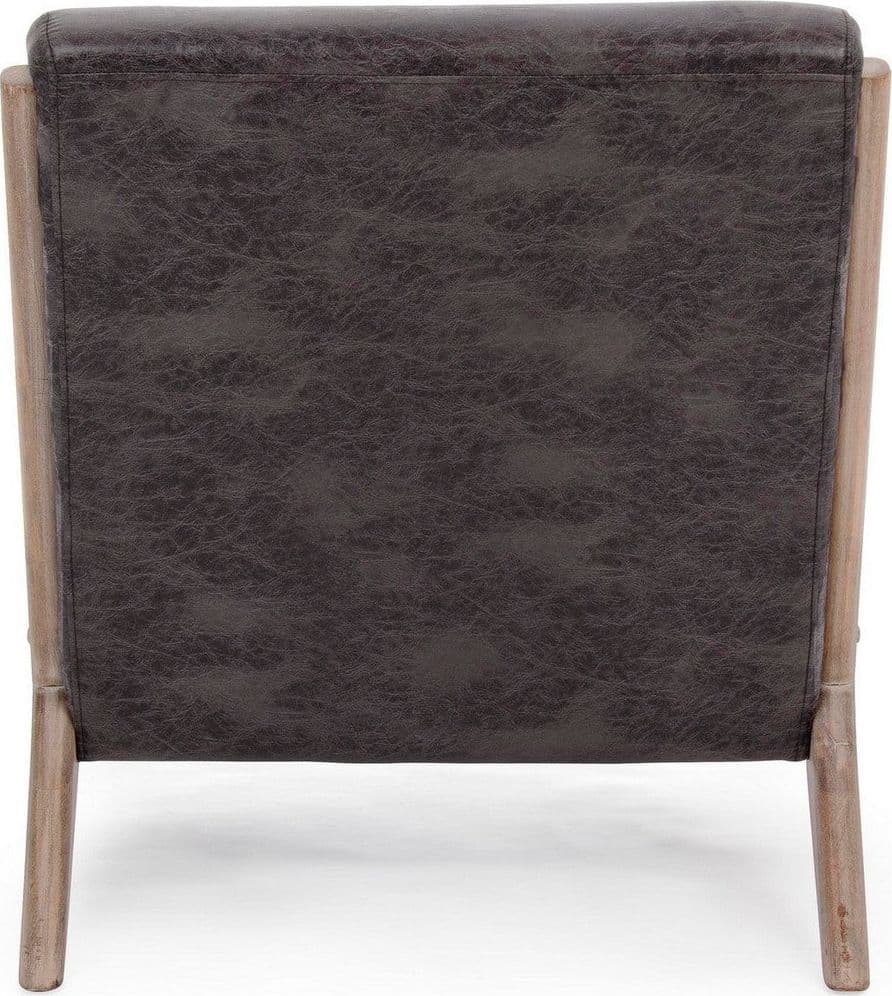 Poltrona "Ancilla" per interno, Struttura In Rubber Wood 66 x 85 x 74h cm in Poltrone Decor Space - Altamura, commercioVirtuoso.it