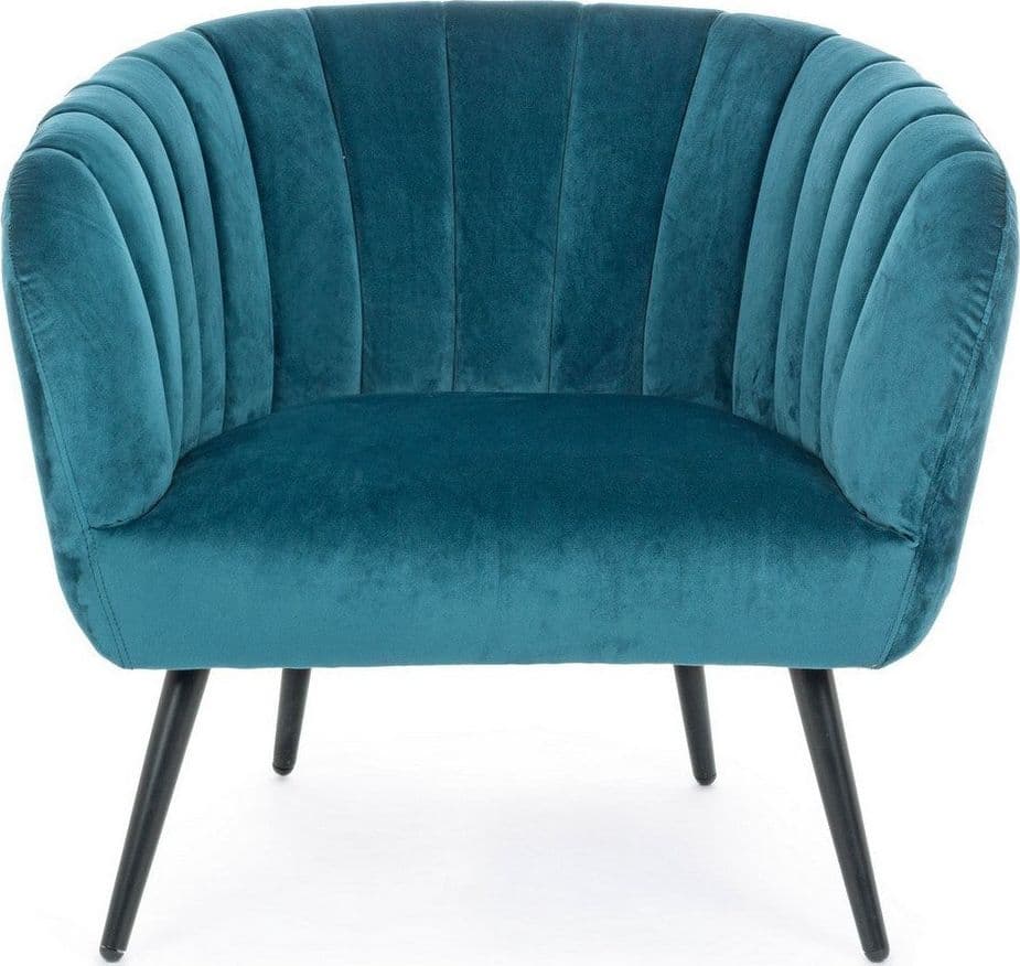 Poltrona "Avril" per interno, Struttura In Legno Compensato, Gambe In Acciaio Verniciato A Polvere Epossidica 76 x 70 x 68h cm - 25