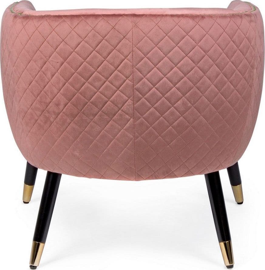 Poltrona "Caitlin" per interno, Struttura In Legno Compensato, Gambe In Rubberwood 74 x 71 x 71h cm in Poltrone Decor Space - Altamura, commercioVirtuoso.it