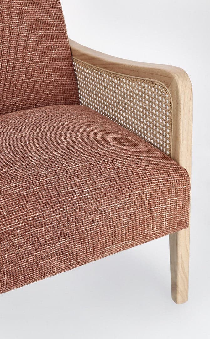 Poltrona "Deanna" per interno, Struttura In Legno Di Pino E Compensato 67.5 x 82 x 83h cm in Poltrone Decor Space - Altamura, commercioVirtuoso.it