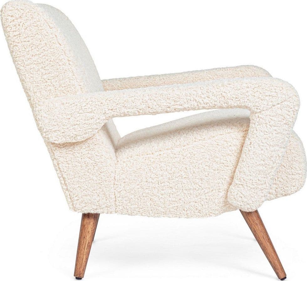 Poltrona "Berna" per interno, Struttura In Legno Di Pino E Compensato 65 x 79 x 74h cm in Poltrone Decor Space - Altamura, commercioVirtuoso.it
