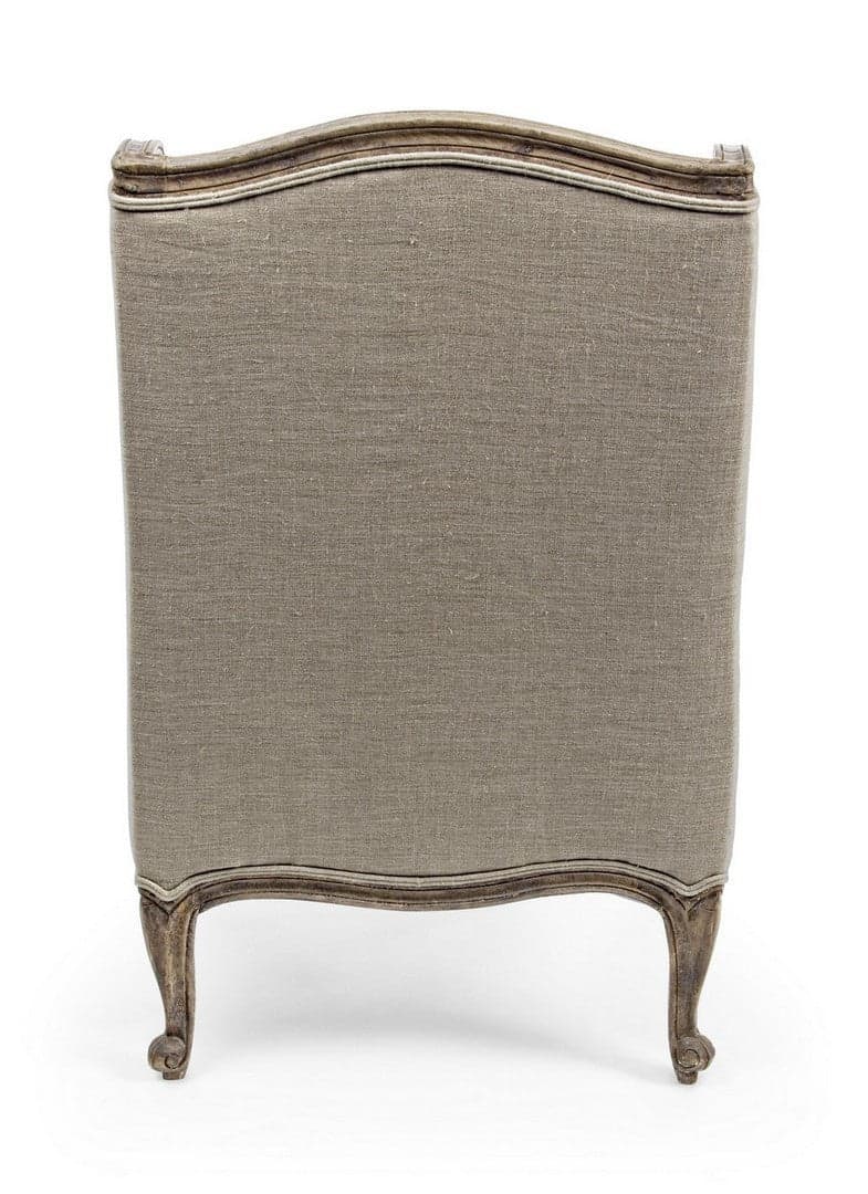 Poltrona "Catherine" per interno, Struttura In Legno Di Mango Massiccio Invecchiato 70 x 72 x 102h cm Casa e cucina/Arredamento/Soggiorno/Poltrone e sedie/Poltrone Decor Space - Altamura, Commerciovirtuoso.it