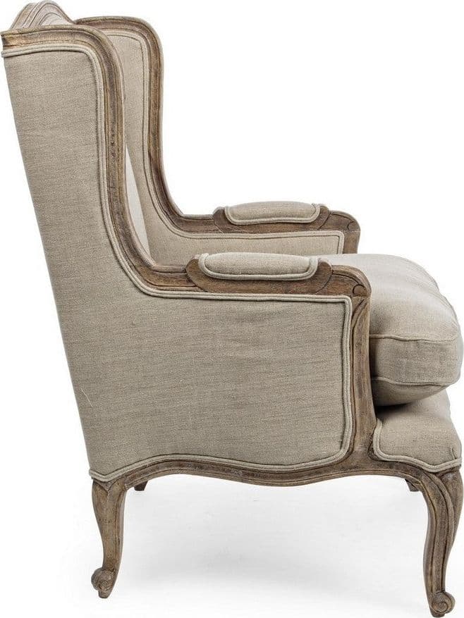 Poltrona "Catherine" per interno, Struttura In Legno Di Mango Massiccio Invecchiato 70 x 72 x 102h cm Casa e cucina/Arredamento/Soggiorno/Poltrone e sedie/Poltrone Decor Space - Altamura, Commerciovirtuoso.it