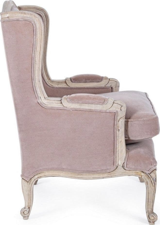 Poltrona "Lorelie" per interno, Struttura In Legno Di Mango Massiccio 72 x 76 x 102h cm Casa e cucina/Arredamento/Soggiorno/Poltrone e sedie/Poltrone Decor Space - Altamura, Commerciovirtuoso.it