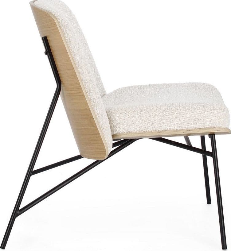 Poltrona "Emerson" per interno, Struttura In Compensato 59 x 71 x 80h cm in Poltrone Decor Space - Altamura, commercioVirtuoso.it