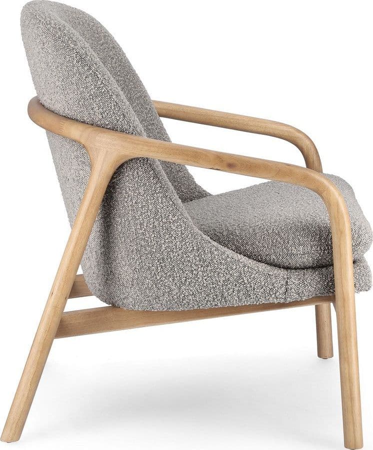 Poltrona "Elaide" per interno, Struttura In Rubberwood 65.5 x 74.5 x 82h cm in Poltrone Decor Space - Altamura, commercioVirtuoso.it