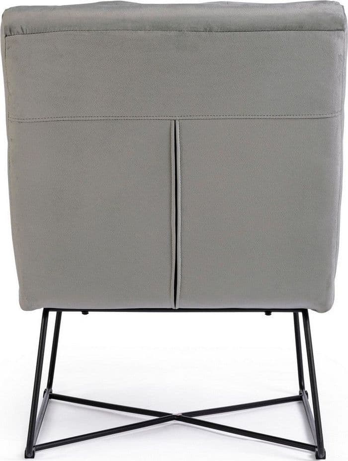 Poltrona "Lizzie" per interno, Struttura E Gambe In Acciaio Verniciato A Polvere Epossidica 61 x 82 x 87h cm Casa e cucina/Arredamento/Soggiorno/Poltrone e sedie/Poltrone Decor Space - Altamura, Commerciovirtuoso.it
