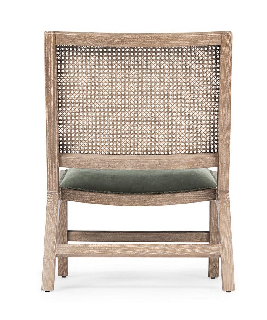 Poltrona "Cortilia" per interno, Struttura In Legno Di Frassino Con Finitura A Base Di Nitrocellulosa, 56 x 76 x 76.5h cm in Poltrone Decor Space - Altamura, commercioVirtuoso.it